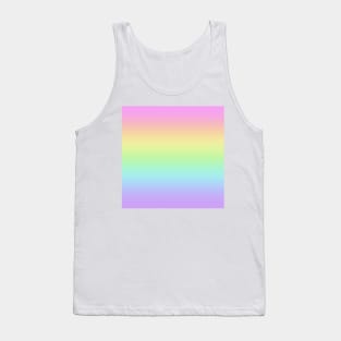 Pastel Rainbow Gradient Tank Top